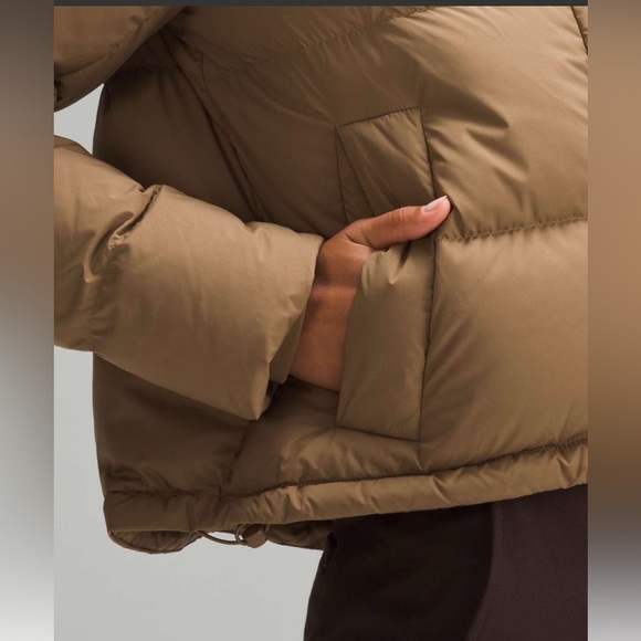 ✨NWT✨ Lululemon Wunder Puff Cropped Jacket, All-Spice color - Picture 5 of 6